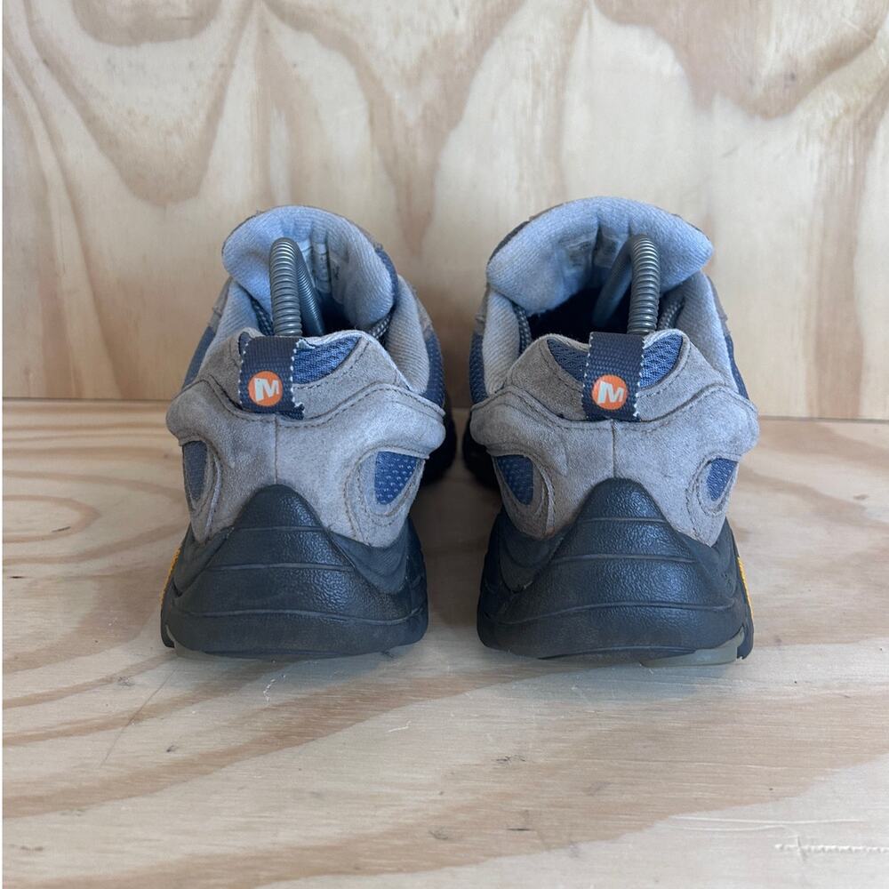 Merrell - Moab 2 Vent - Hiking Shoes - Gray/Blue - Women's - 11 - J06014 - Picture 6 of 9